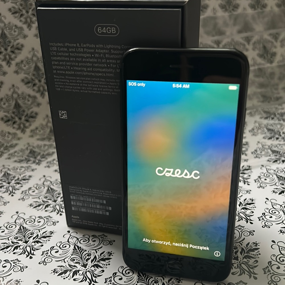 Excellent condition unlocked iPhone 8.